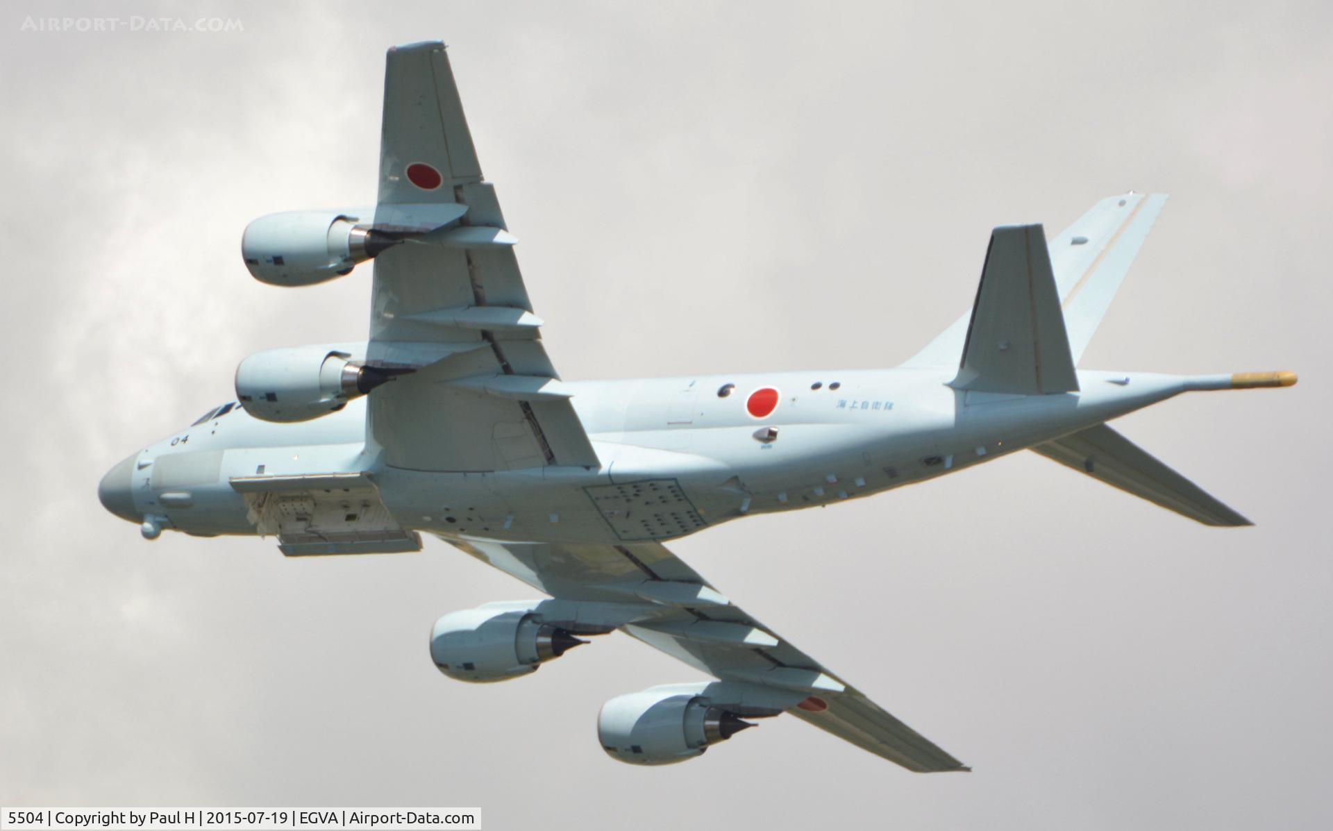 5504, 2012 Kawasaki P-1 C/N 4, Japanese Navy Kawasaki P-1 at RIAT 2015