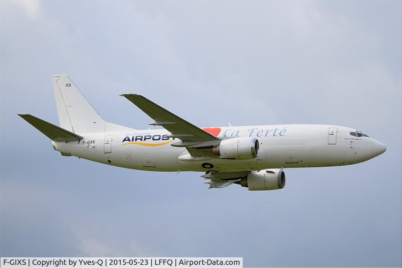 F-GIXS, 1994 Boeing 737-36QCF C/N 27347, Boeing 737-36QCF, On display, La Ferté-Alais Airfield (LFFQ) Air show 2015