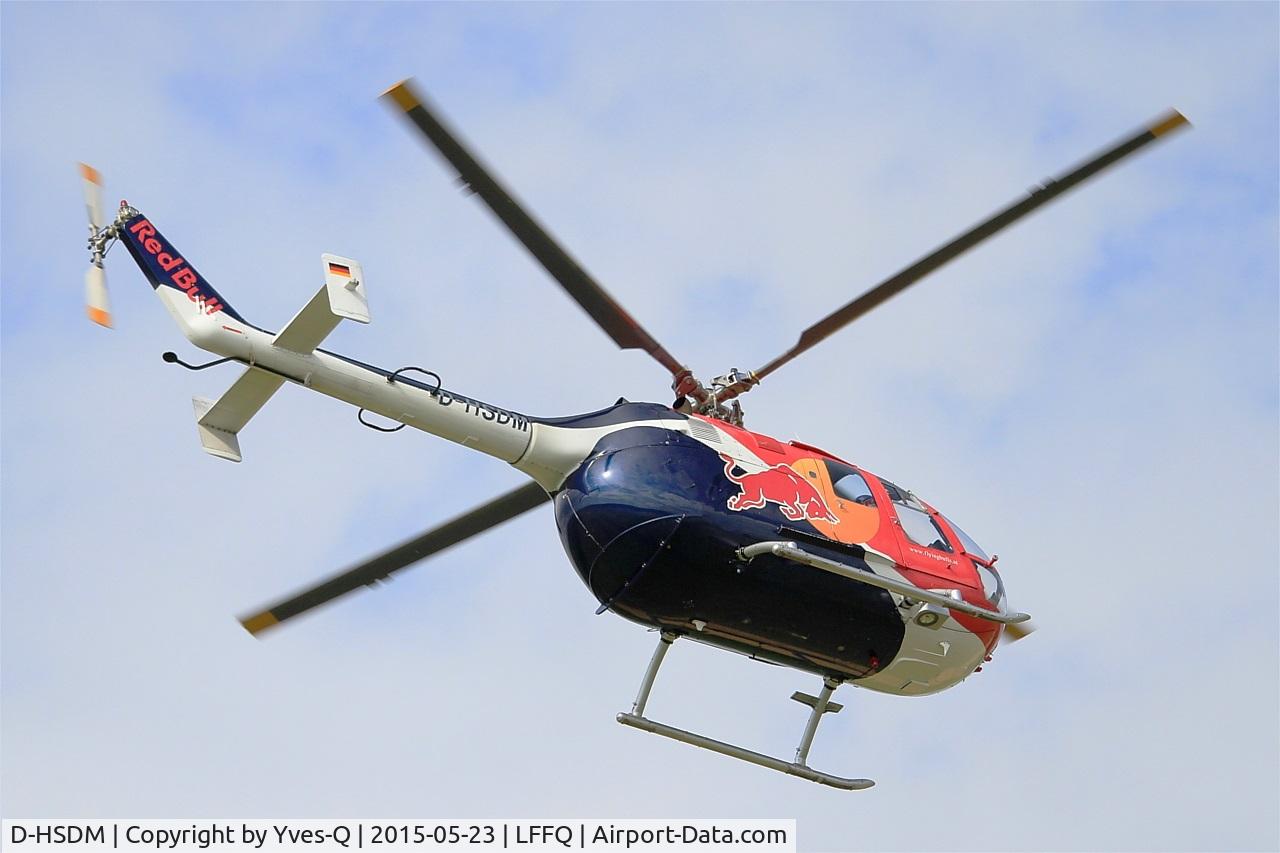 D-HSDM, MBB Bo-105CB C/N S-126, MBB Bo-105CB, On display, La Ferté-Alais airfield (LFFQ) Airshow 2015