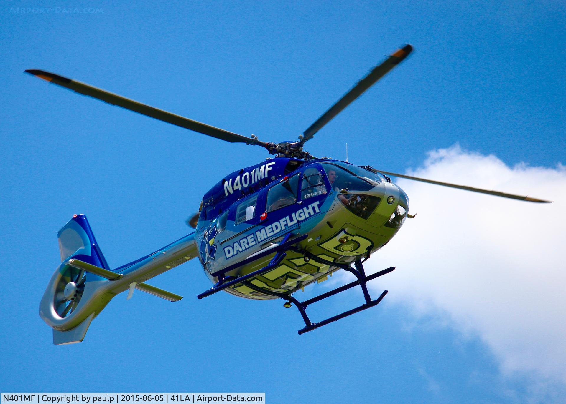 N401MF, 2015 Eurocopter-Kawasaki BK-117D-2 C/N 20024, At Metro Aviation.
