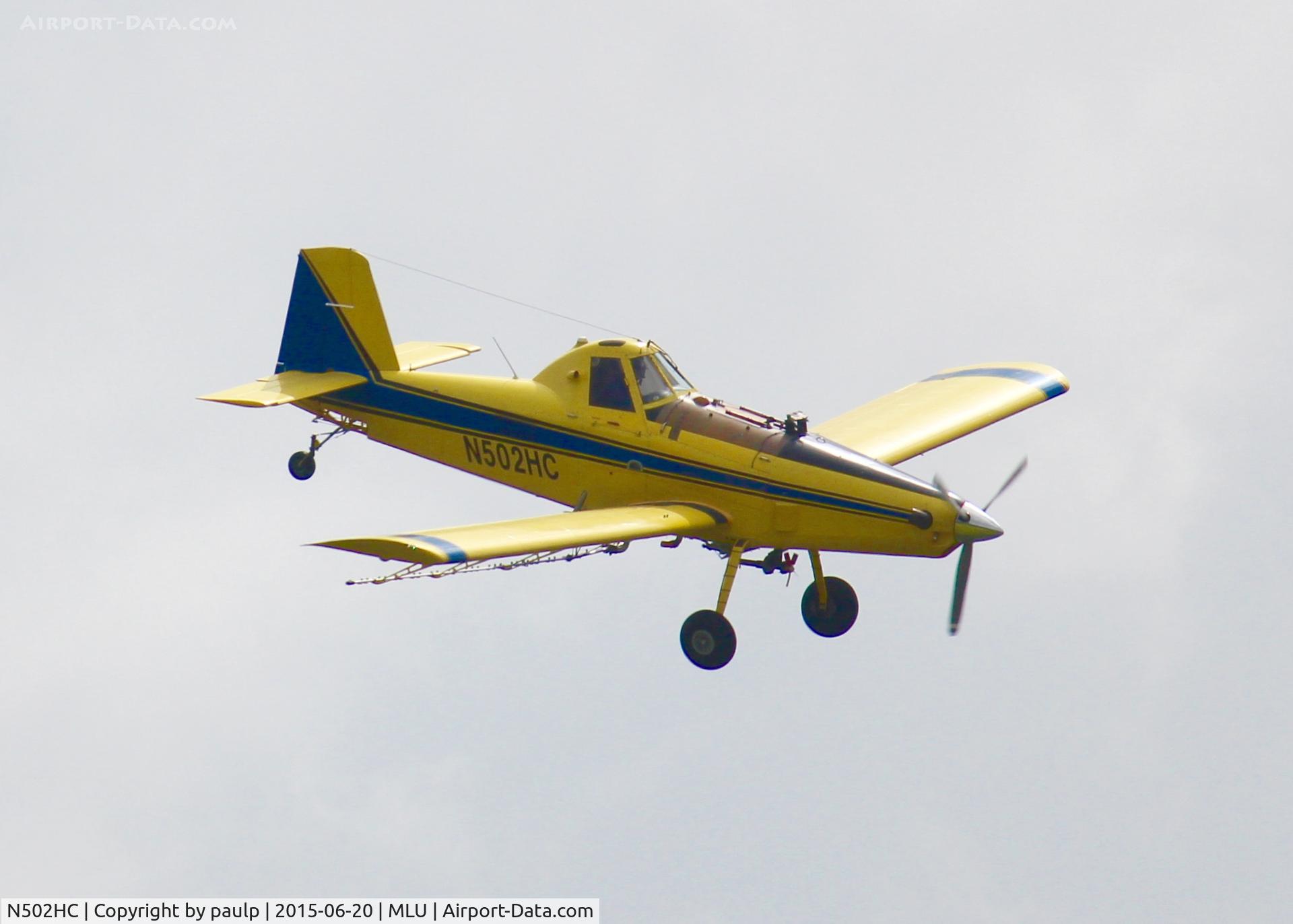 N502HC, Air Tractor Inc AT-502B C/N 502B-2690, On the road to Vicksburg Mississippi.