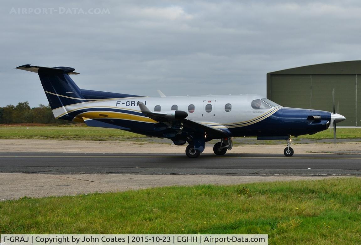 F-GRAJ, 2001 Pilatus PC-12/45 C/N 406, Taxiing to depart