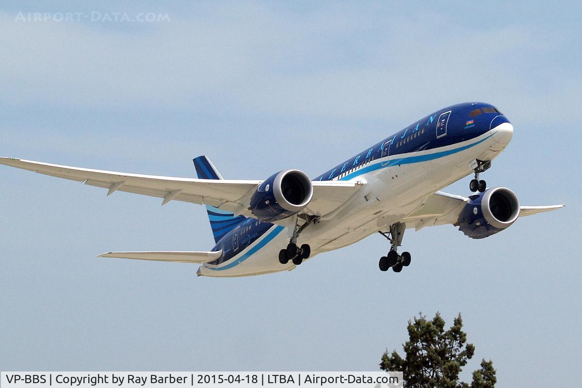 VP-BBS, 2014 Boeing 787-8 Dreamliner C/N 37921, Boeing 787-8 Dreamliner [37921] (Azerbaijan Airlines) Istanbul-Ataturk~TC 18/04/2015
