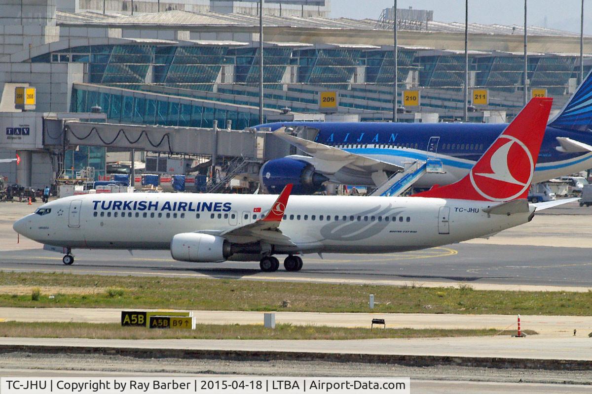 TC-JHU, 2013 Boeing 737-8F2 C/N 42002, Boeing 737-8F2 [42002] (THY Turkish Airlines) Istanbul-Ataturk~TC 18/04/2015