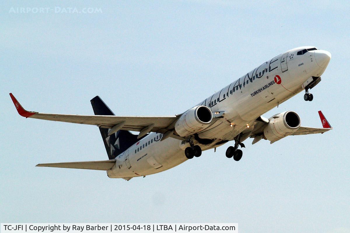 TC-JFI, 1999 Boeing 737-8F2 C/N 29771, Boeing 737-8F2 [29771] (THY Turkish Airlines) Istanbul-Ataturk~TC 18/04/2015