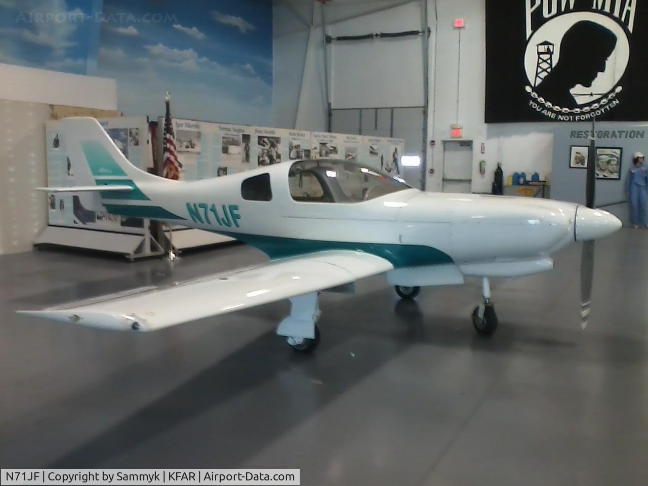 N71JF, 1990 Lancair 320 C/N 540, The Fargo Air Museum's New Lancair 320.