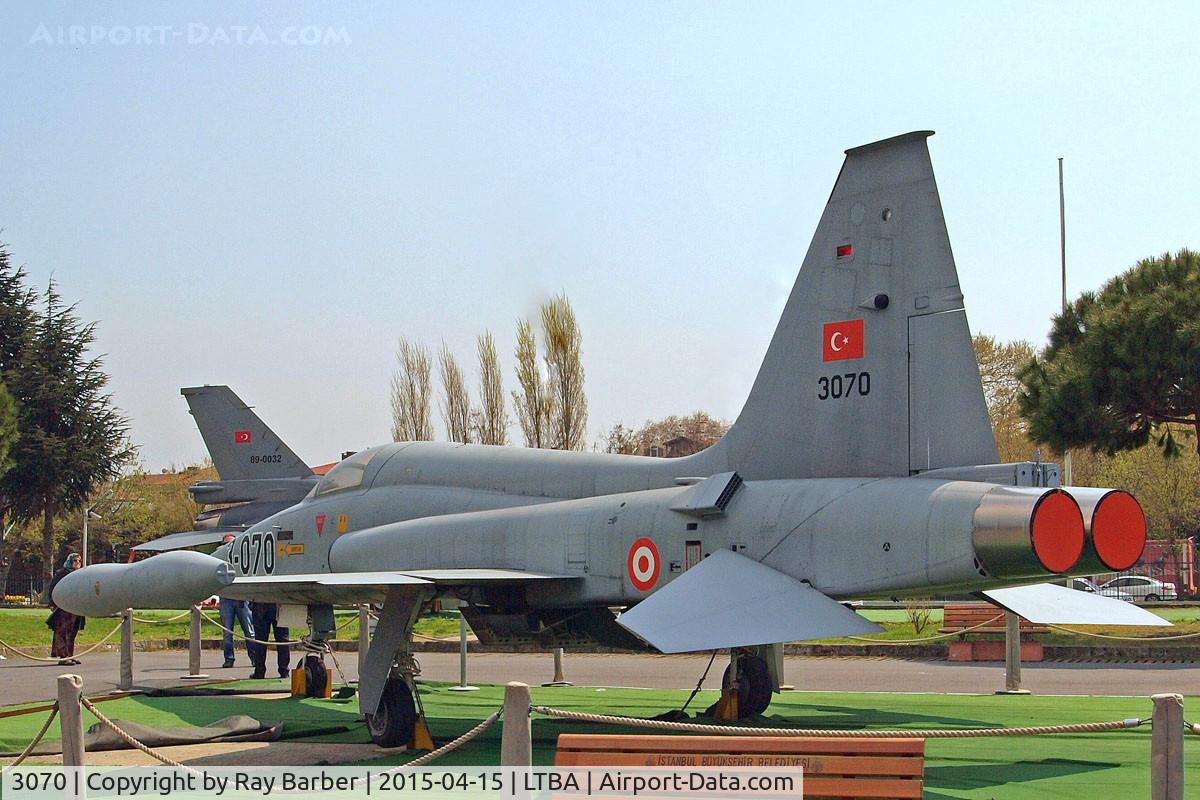 3070, 1971 Canadair NF-5A Freedom Fighter C/N 3070, Canadair NF-5A Freedom Fighter [3070]  (Turkish Air Force) Istanbul-Ataturk~TC 15/04/2015
