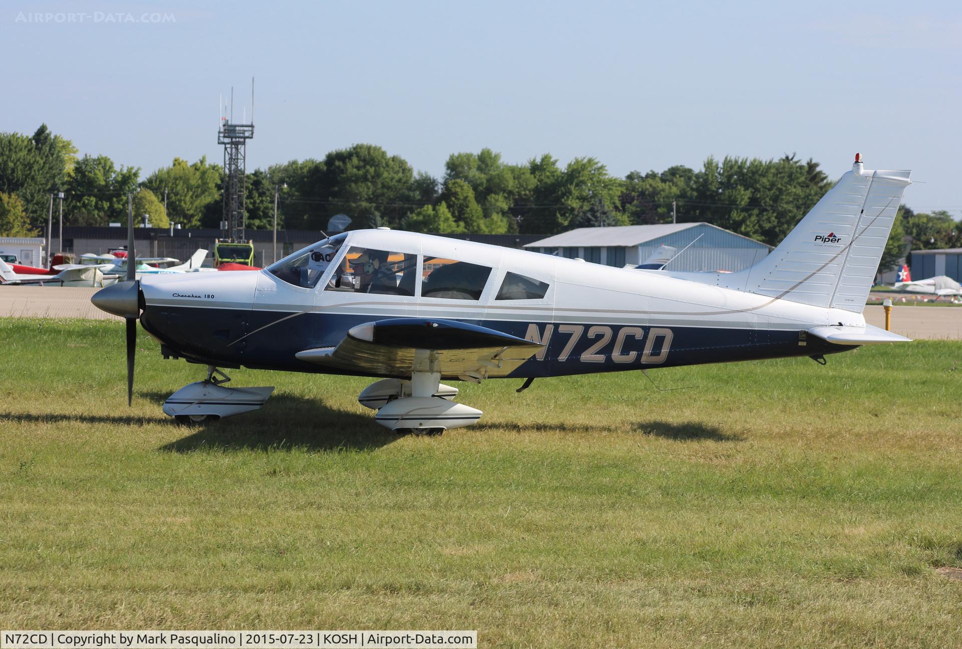 N72CD, 1971 Piper PA-28-180 C/N 28-7205013, Piper PA-28-180