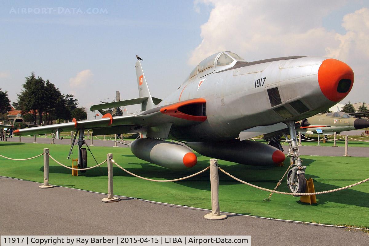 11917, 1951 Republic RF-84F-10-RE Thunderflash C/N Not found (51-1917), Republic RF-84F Thunderflash [51-1917] (Turkish Air Force) Istanbul-Ataturk~TC 15/04/2015