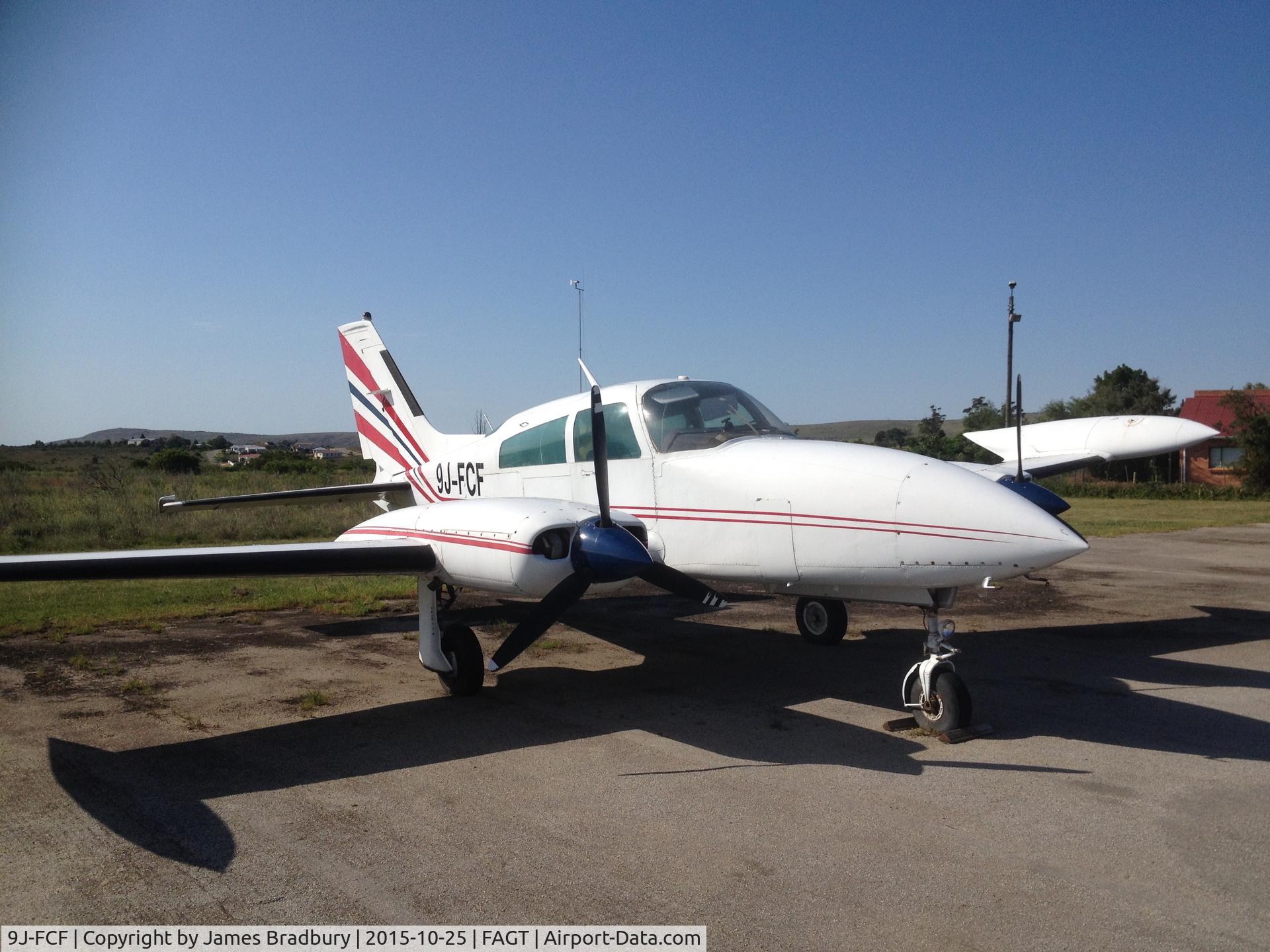 9J-FCF, Cessna 310R C/N 310R1640, Grahamstown 25-10-2015 - moss starting to form on engine body - hasn't flown in awhile -shame!