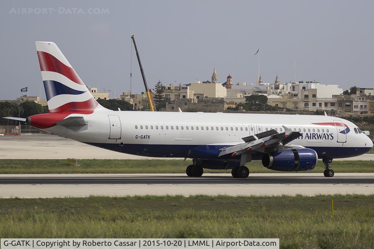 G-GATK, 2002 Airbus A320-233 C/N 1902, Runway 13