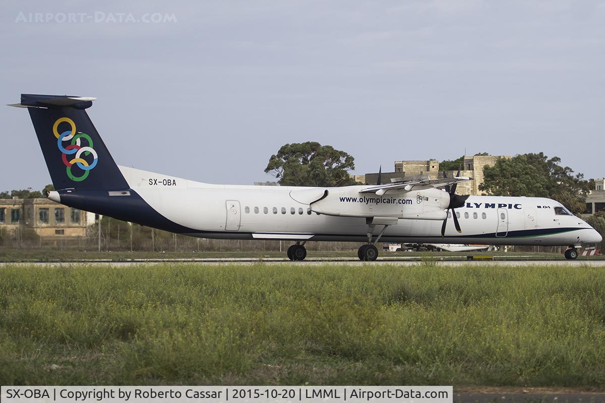 SX-OBA, 2009 De Havilland Canada DHC-8-402Q Dash 8 C/N 4267, Runway 13
