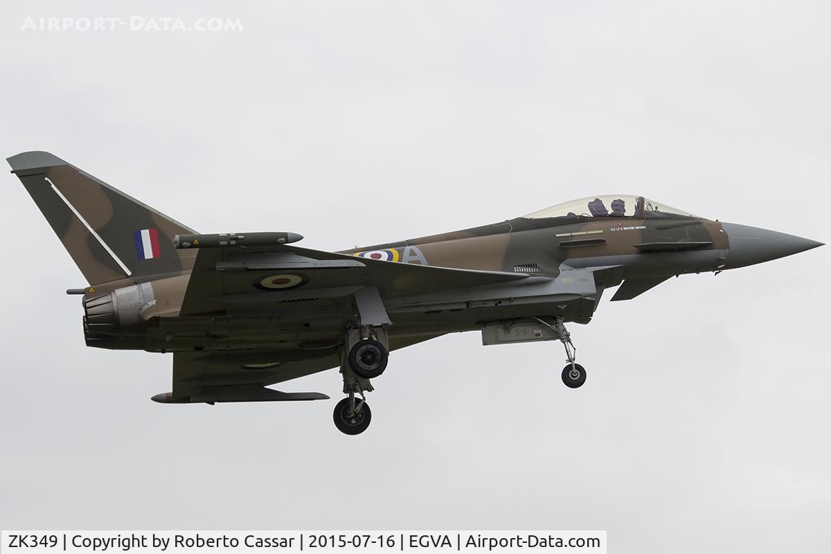 ZK349, Eurofighter EF-2000 Typhoon FGR.4 C/N BS110/399, RIAT15