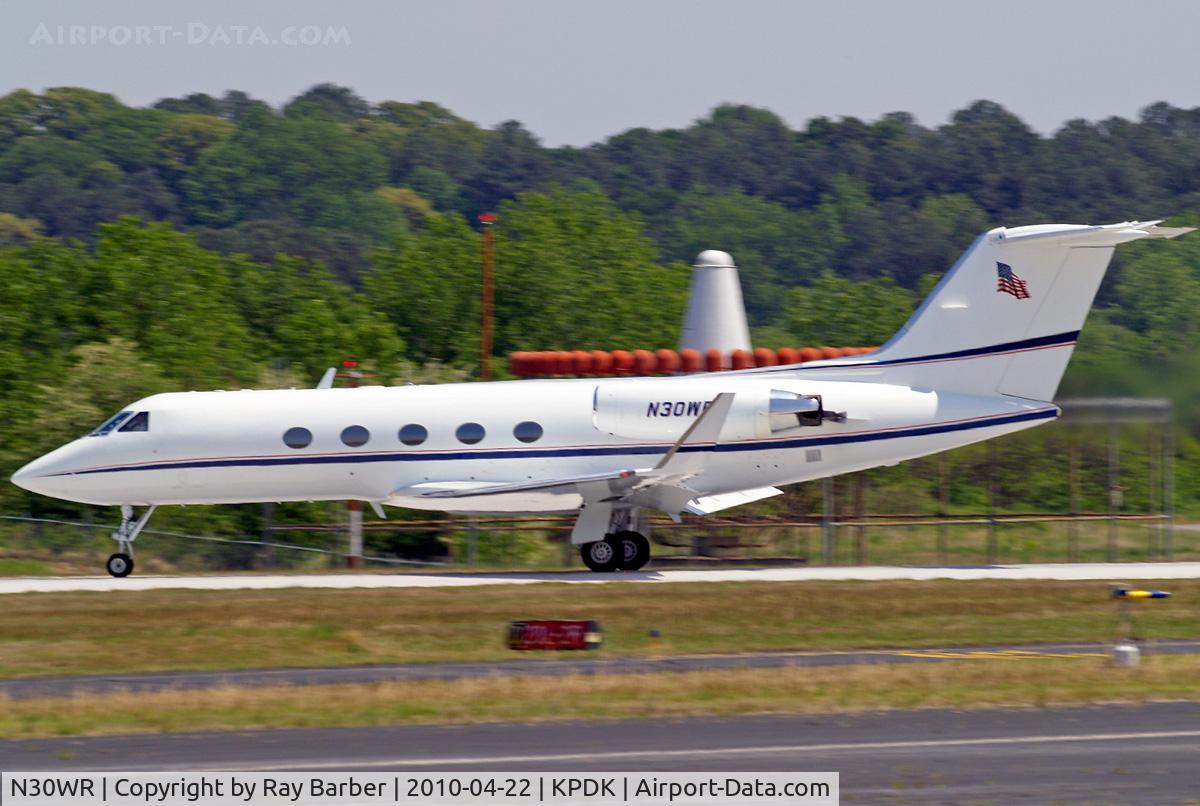 N30WR, 1983 Gulfstream Aerospace G-1159A Gulfstream III C/N 380, Gulfstream G3 [380] Atlanta-Dekalb Peachtree~N 22/04/2010