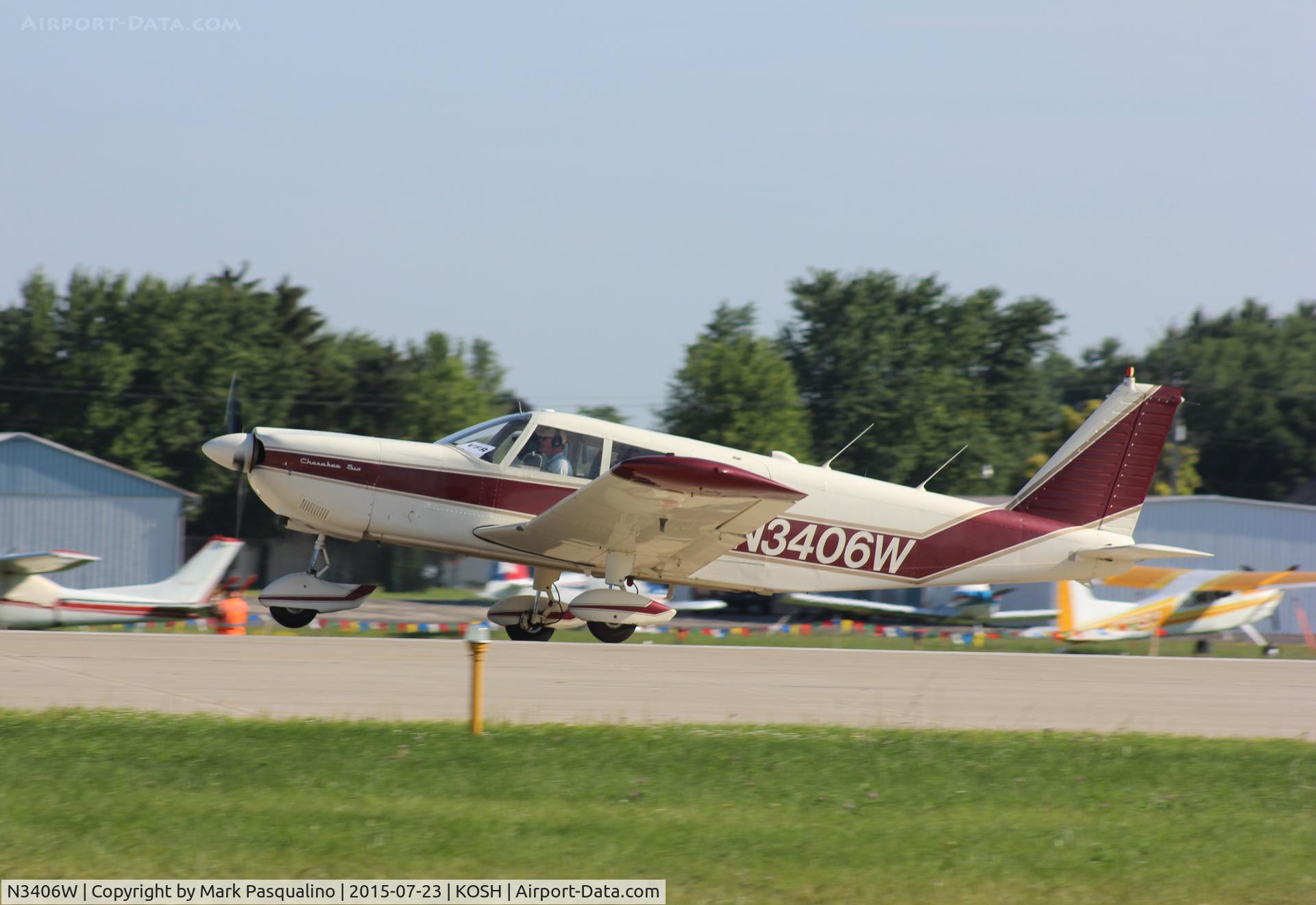 N3406W, 1965 Piper PA-32-260 Cherokee Six Cherokee Six C/N 32-267, Piper PA-32-260