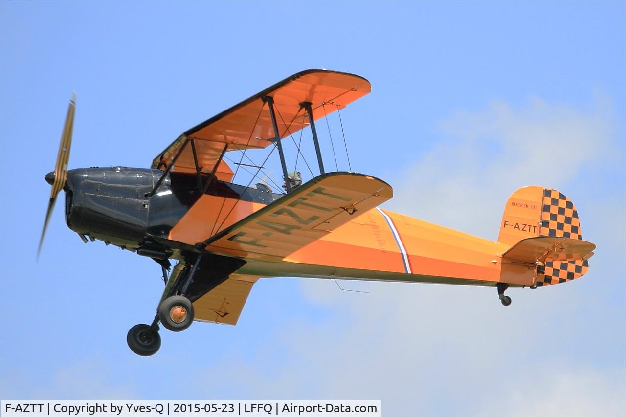 F-AZTT, CASA 1-131E Jungmann C/N 2241, CASA 1-131E Jungmann, On display, La Ferté-Alais airfield (LFFQ) Airshow 2015