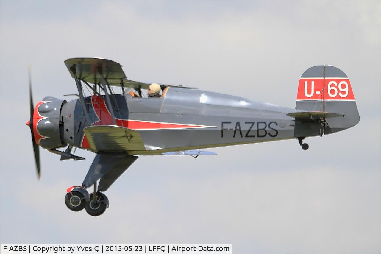 F-AZBS, 1938 Bucker Bu-133C Jungmeister C/N 16, Bucker Bu-133C Jungmeister, On display, La Ferté-Alais airfield (LFFQ) Airshow 2015
