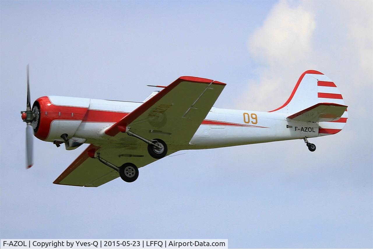 F-AZOL, 1977 Yakovlev Yak-50 C/N 77-1009, Yakovlev YAK-50, On display, La Ferté-Alais airfield (LFFQ) Airshow 2015