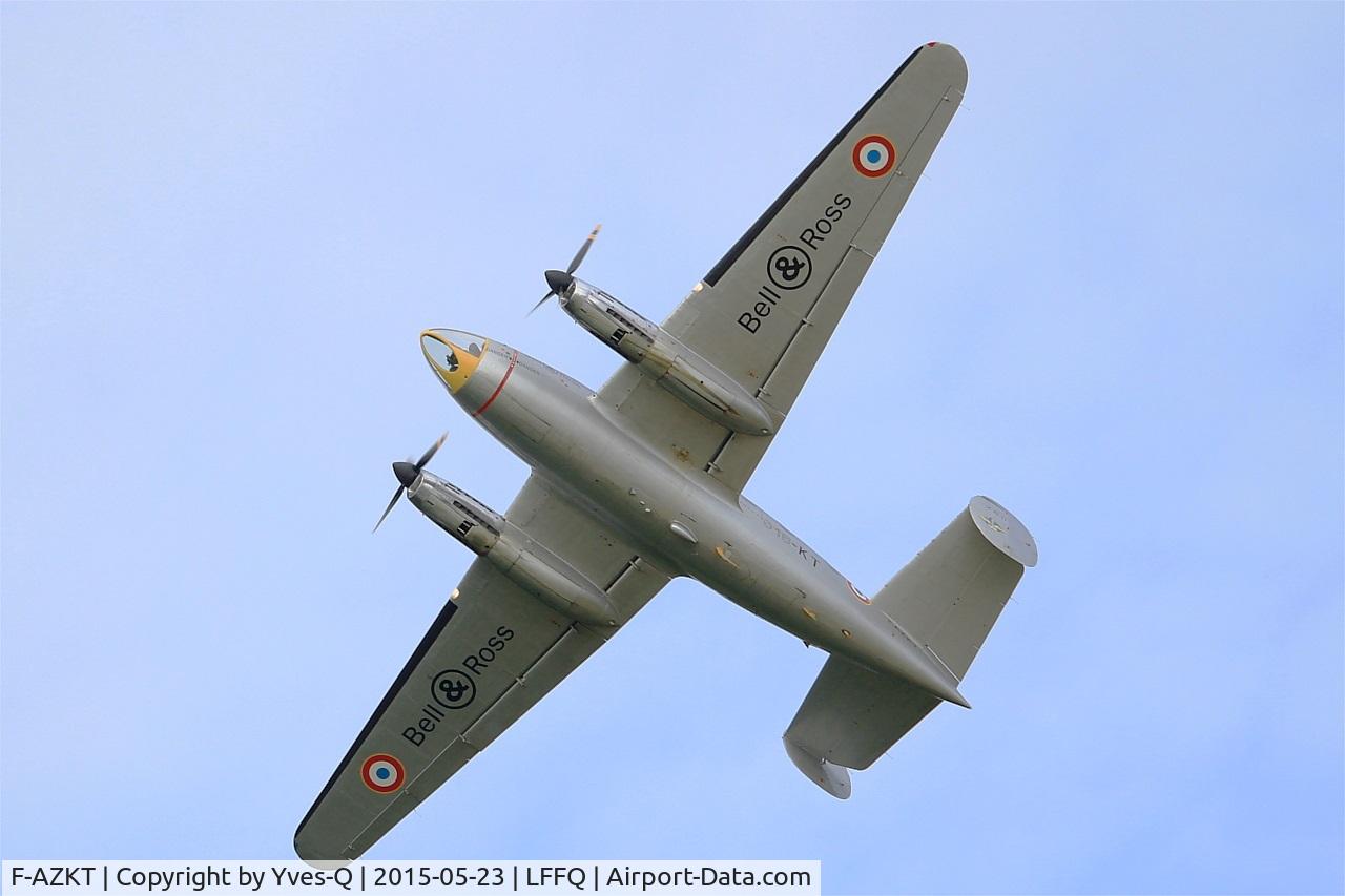 F-AZKT, 1954 Dassault MD-311 Flamant C/N 260, Dassault MD-311 Flamant, On display, La Ferté-Alais airfield (LFFQ) Airshow 2015