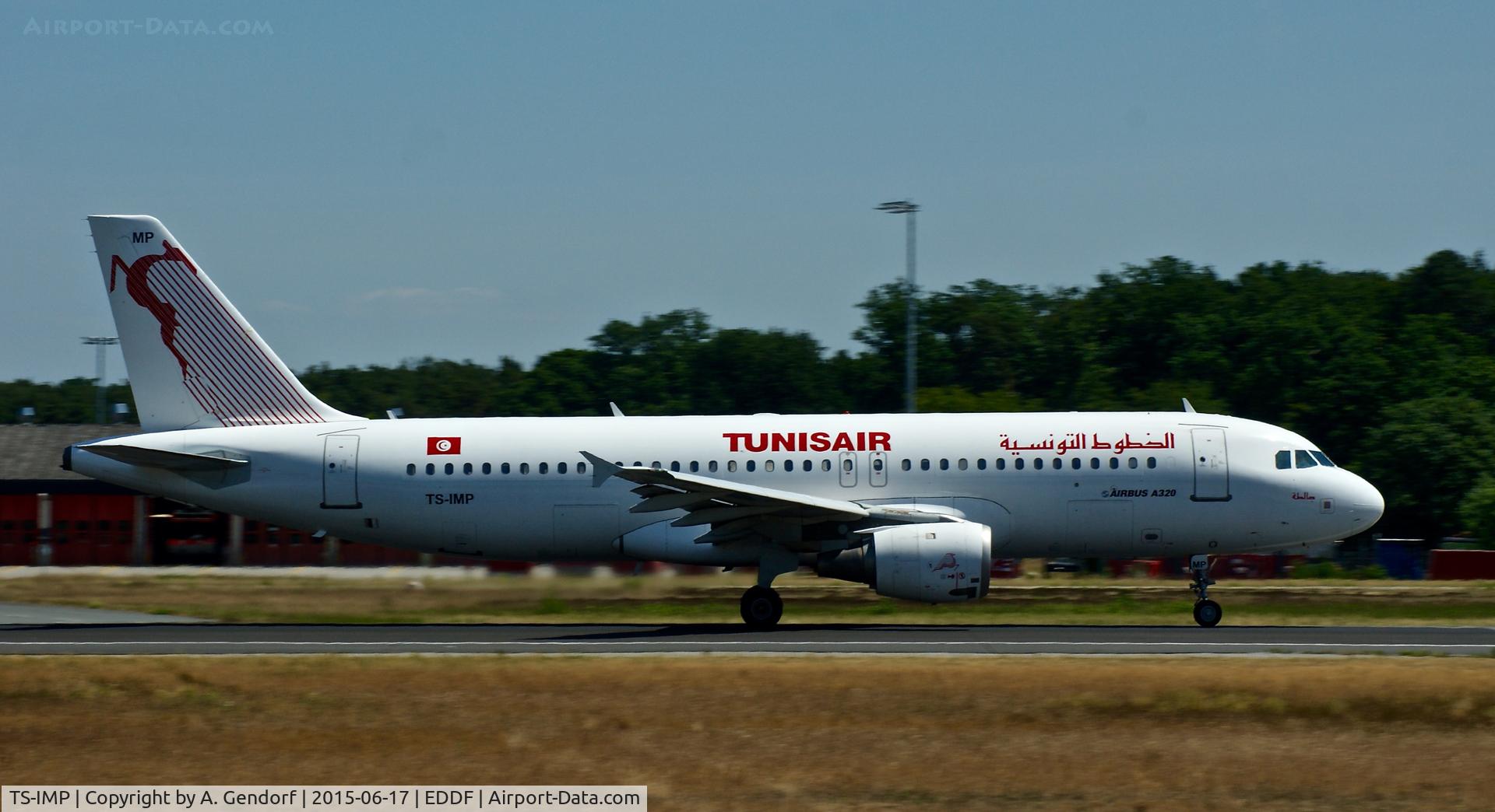 TS-IMP, 2002 Airbus A320-211 C/N 1700, Tunisair, here at Frankfurt Rhein/Main(EDDF) RWY18