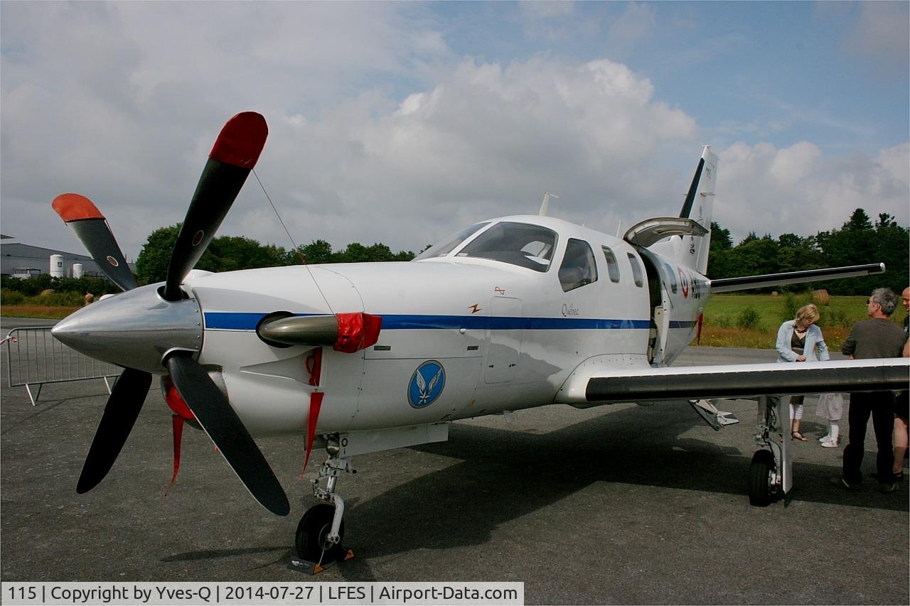 115, Socata TBM-700 C/N 115, Socata TBM-700, Static display, Guiscriff airfield (LFES) open day 2014