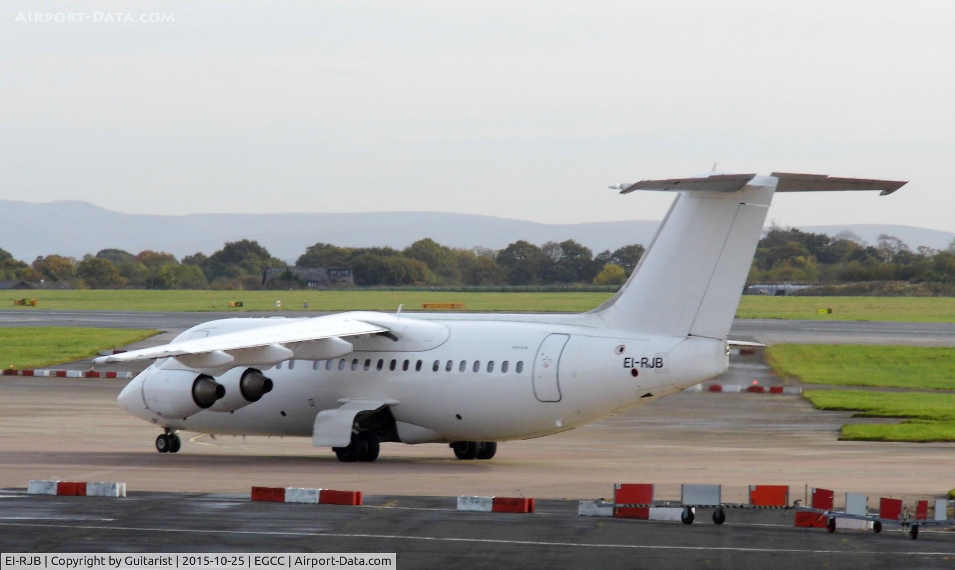 EI-RJB, 1998 British Aerospace Avro 146-RJ85 C/N E.2330, At Manchester