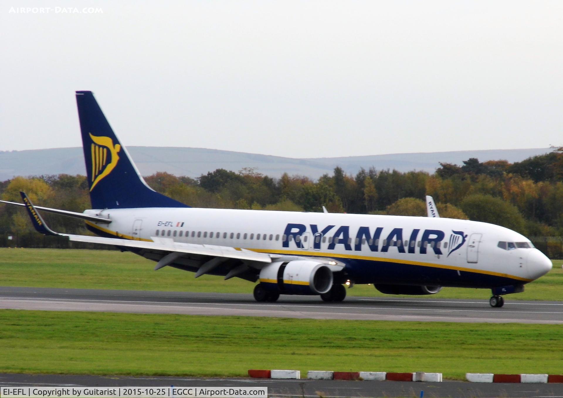 EI-EFL, 2009 Boeing 737-8AS C/N 37534, At Manchester