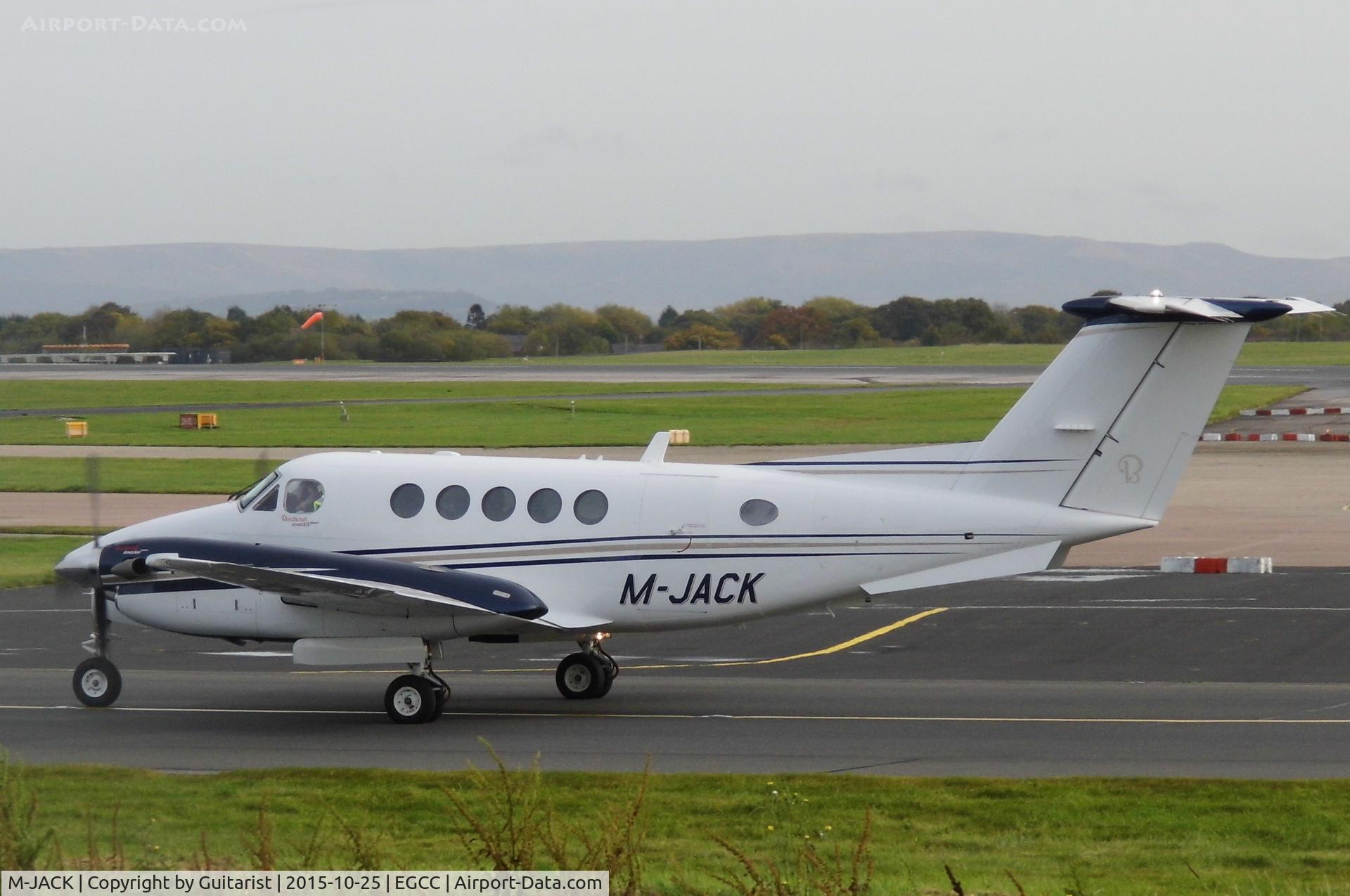 M-JACK, 2009 Hawker Beechcraft B200GT King Air C/N BY-94, At Manchester