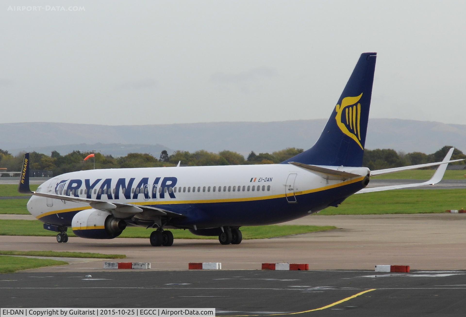 EI-DAN, 2003 Boeing 737-8AS C/N 33549, At Manchester