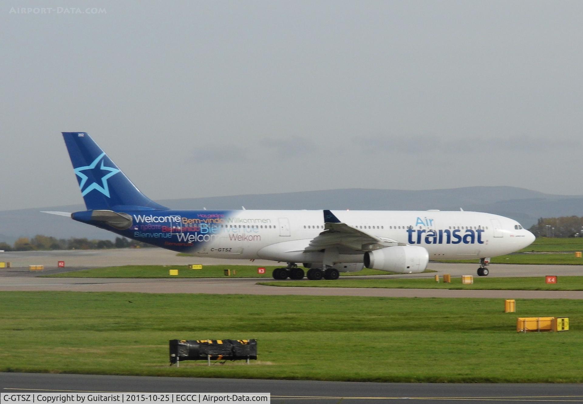 C-GTSZ, 2008 Airbus A330-243 C/N 971, At Manchester