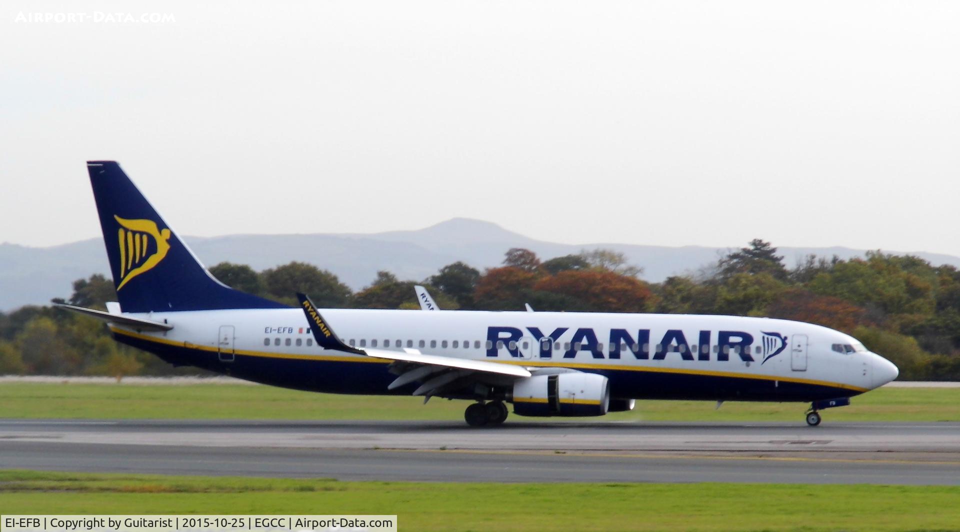 EI-EFB, 2009 Boeing 737-8AS C/N 37532, At Manchester