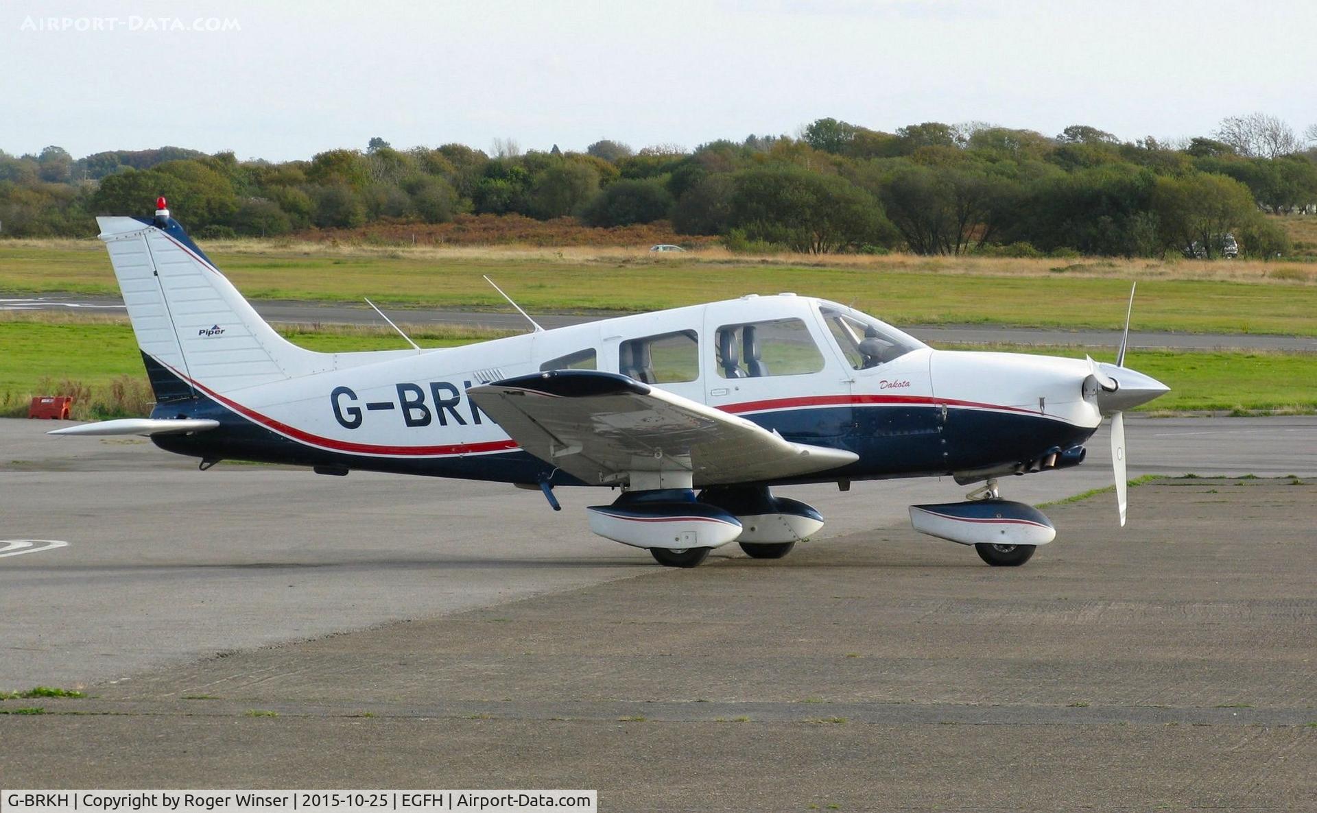 G-BRKH, 1979 Piper PA-28-236 Dakota C/N 28-7911003, Visiting Piper Dakota.