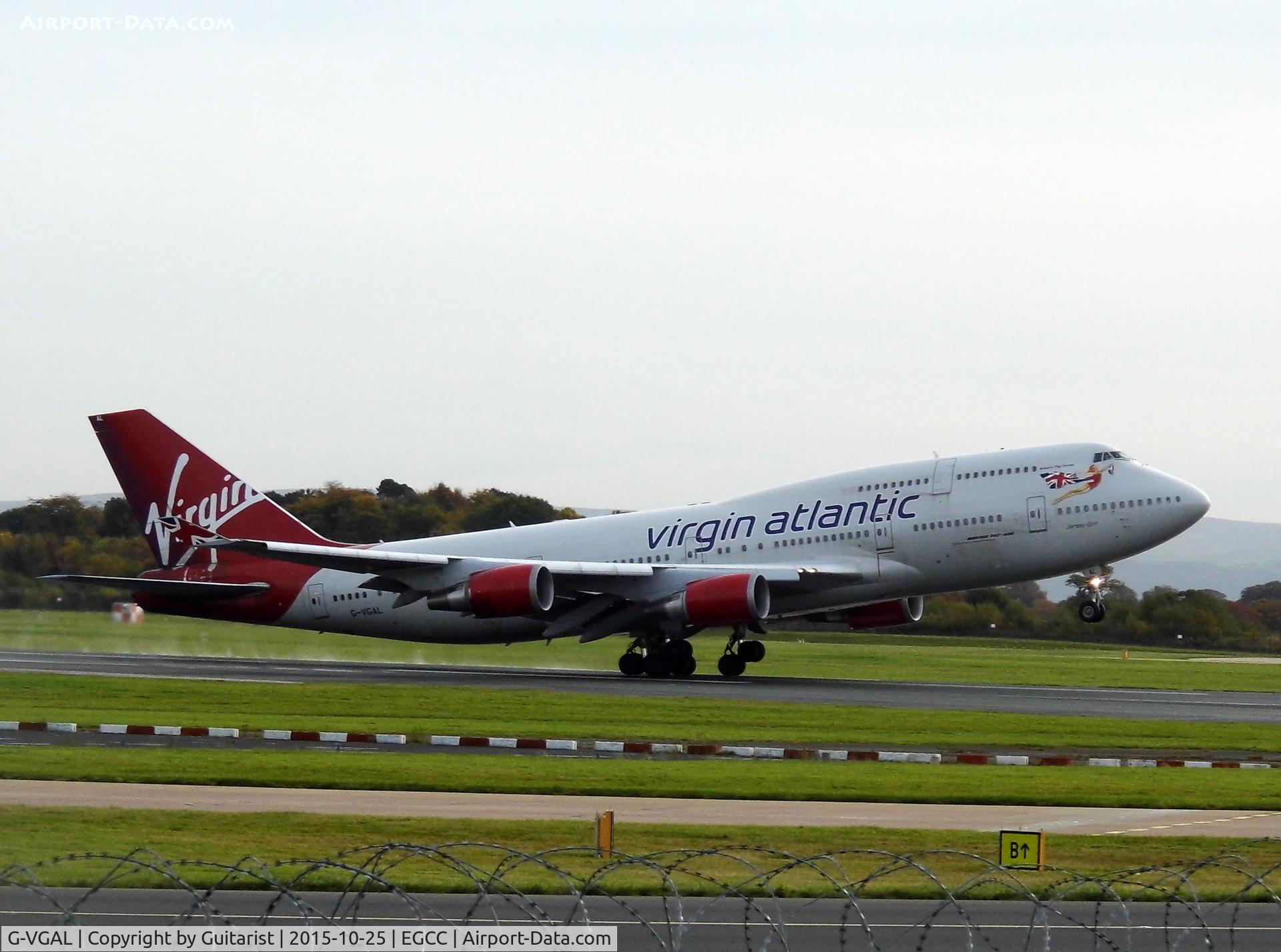 G-VGAL, 2001 Boeing 747-443 C/N 32337, At Manchester