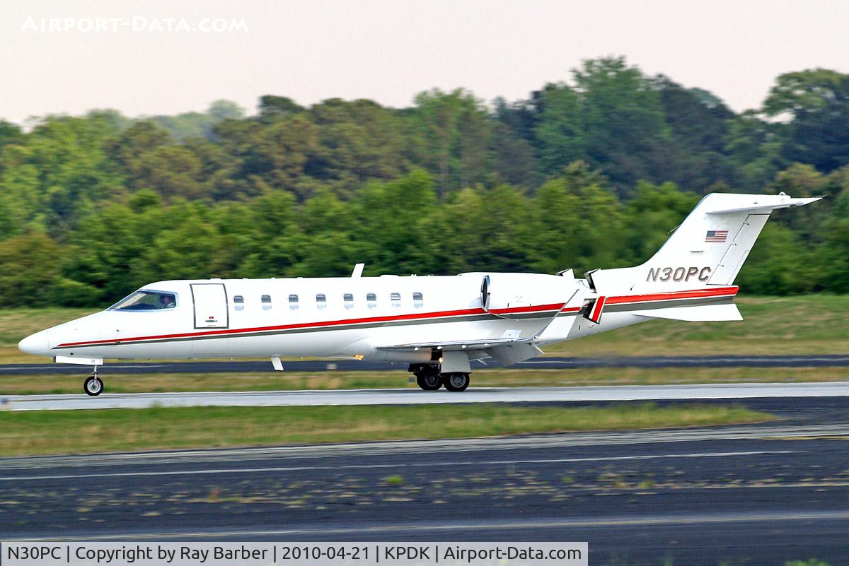 N30PC, Learjet 45 C/N 417, Learjet 45 [45-235] Atlanta-Dekalb Peachtree~N 21/04/2010