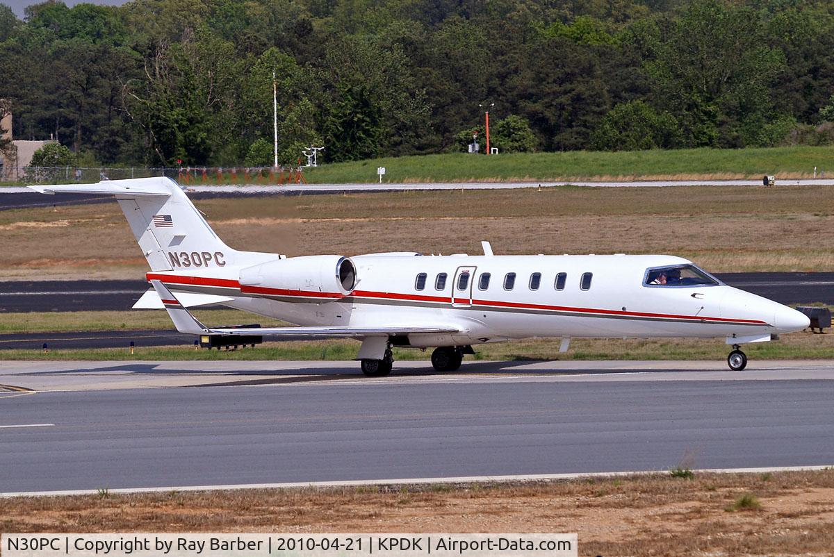 N30PC, Learjet 45 C/N 417, Learjet 45 [45-235] Atlanta-Dekalb Peachtree~N 21/04/2010