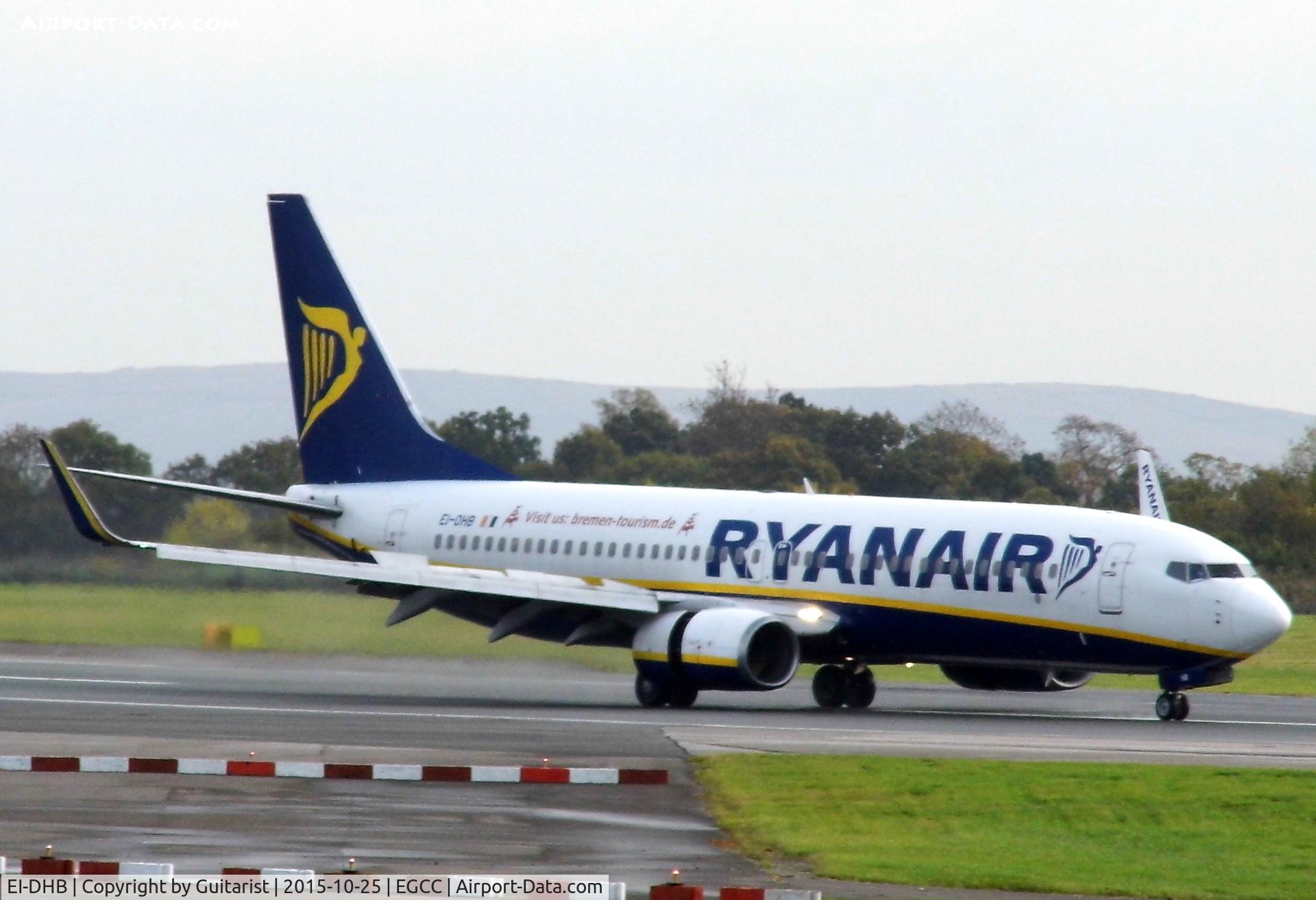 EI-DHB, 2005 Boeing 737-8AS C/N 33572, At Manchester