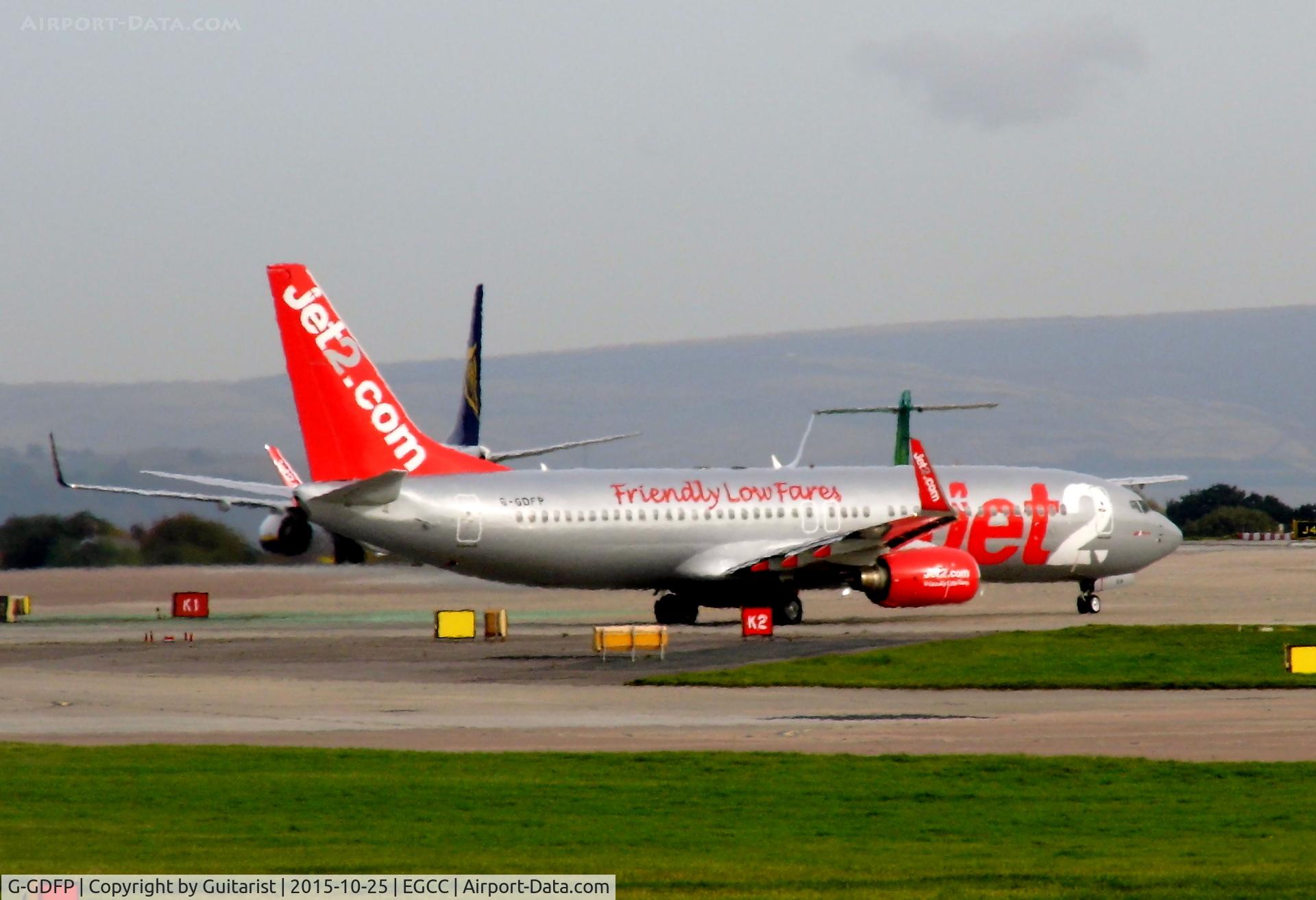 G-GDFP, 1998 Boeing 737-8Z9 C/N 28177, At Manchester