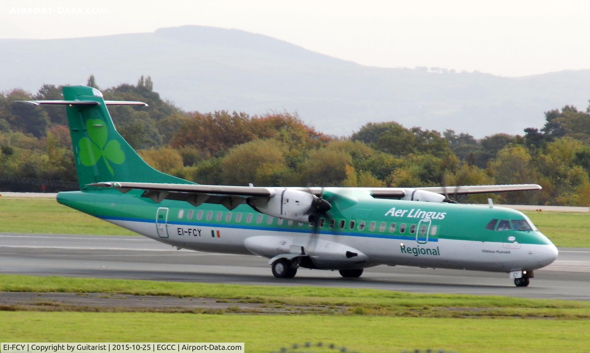 EI-FCY, 2014 ATR 72-600 (72-212A) C/N 1139, At Manchester