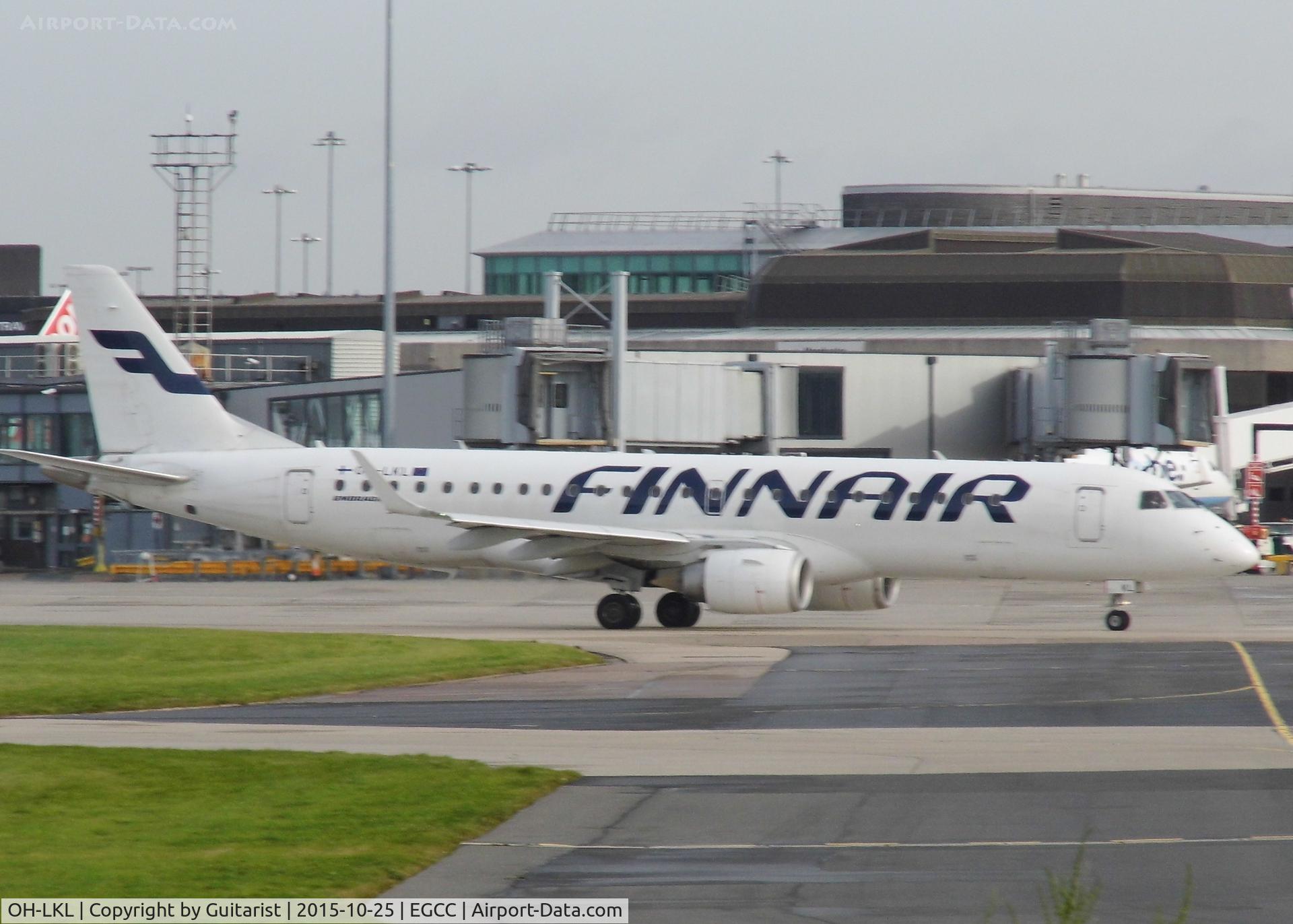 OH-LKL, 2007 Embraer 190LR (ERJ-190-100LR) C/N 19000153, At Manchester