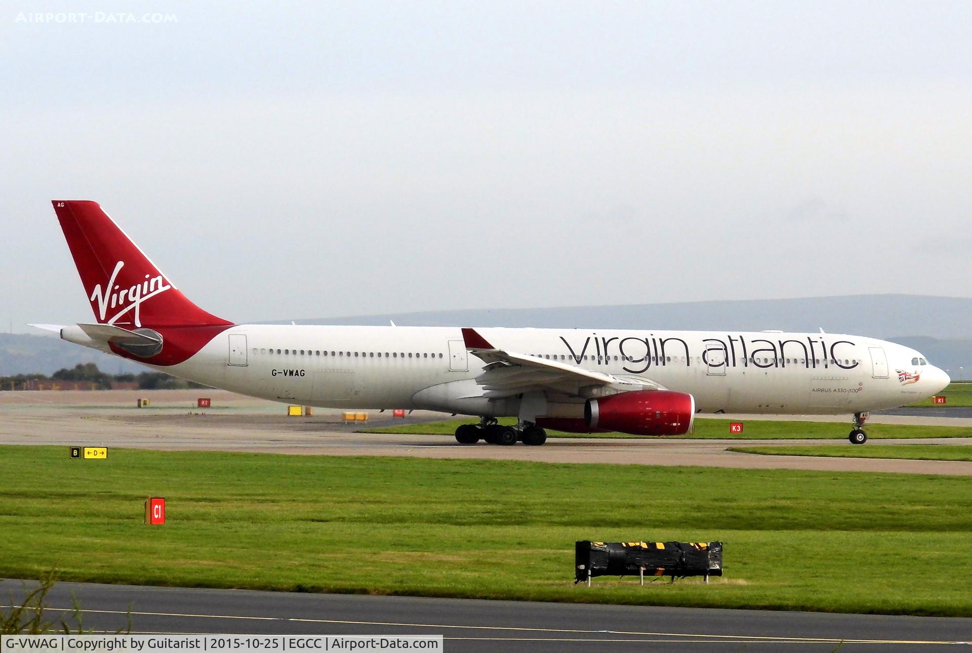 G-VWAG, 2012 Airbus A330-343X C/N 1341, At Manchester