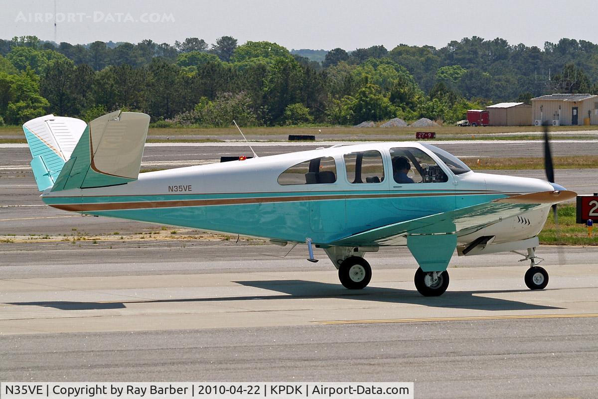 N35VE, 1961 Beech N35 Bonanza C/N D-6694, Beech N35 Bonanza [D-6694] Atlanta-Dekalb Peachtree~N 22/04/2010
