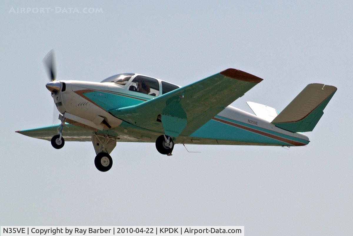 N35VE, 1961 Beech N35 Bonanza C/N D-6694, Beech N35 Bonanza [D-6694] Atlanta-Dekalb Peachtree~N 22/04/2010