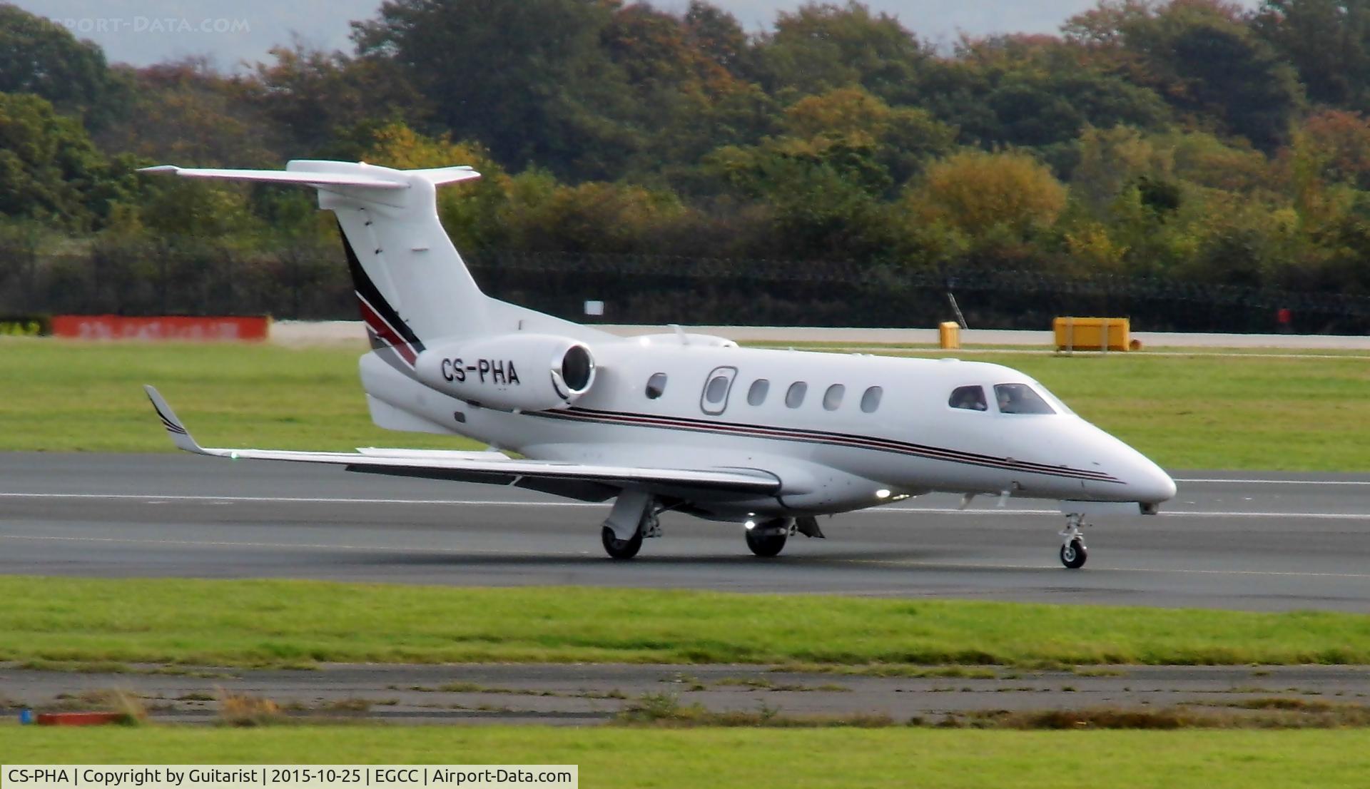 CS-PHA, 2014 Embraer EMB-505 Phenom 300 C/N 50500203, At Manchester