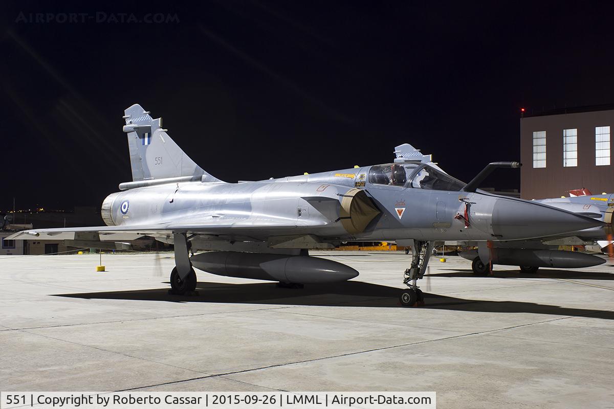 551, Dassault Mirage 2000-5EG C/N 601, Malta International Airshow 2015