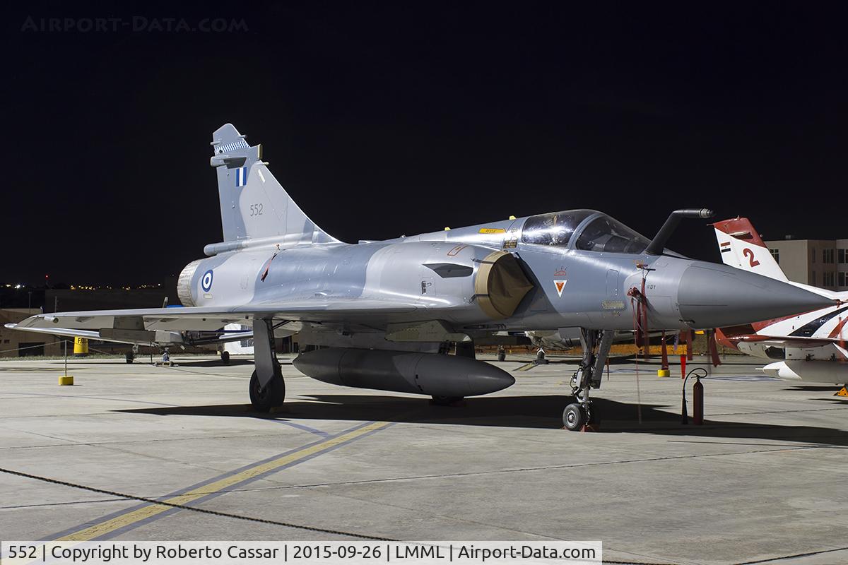 552, Dassault Mirage 2000-5EG C/N 552, Malta International Airshow 2015