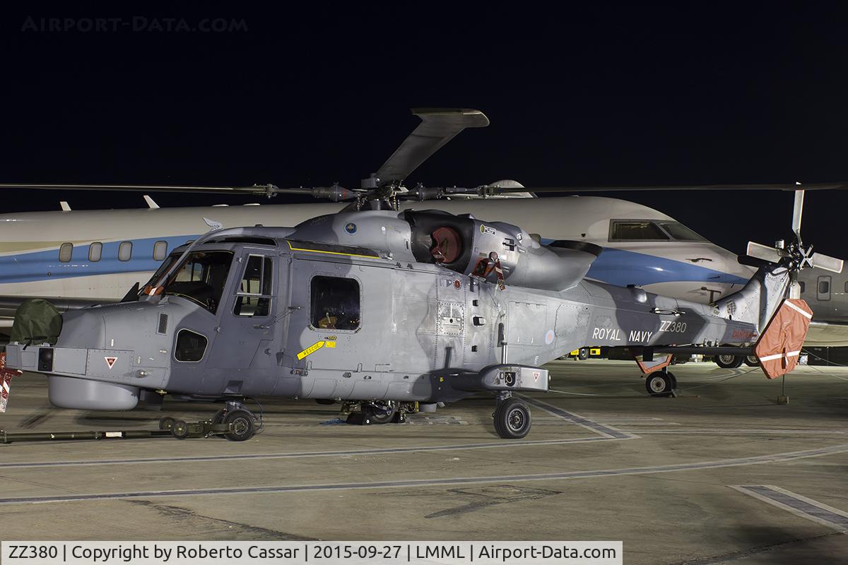 ZZ380, 2013 AgustaWestland AW-159 Wildcat HMA.2 C/N 499, Malta International Airshow 2015