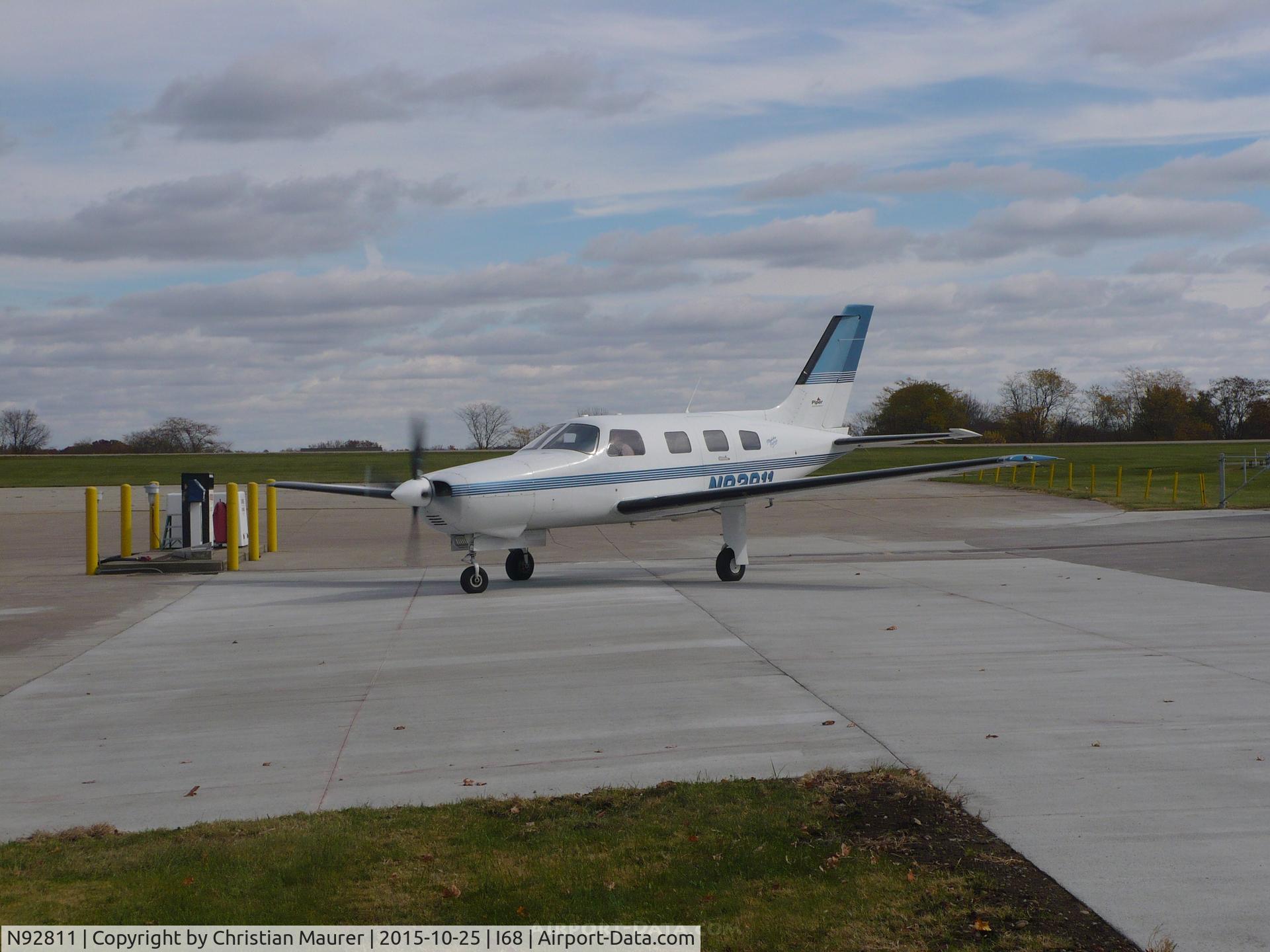 N92811, 1996 Piper PA-46-350P Malibu Mirage C/N 4636076, Piper PA-46 Malibu in from RDU