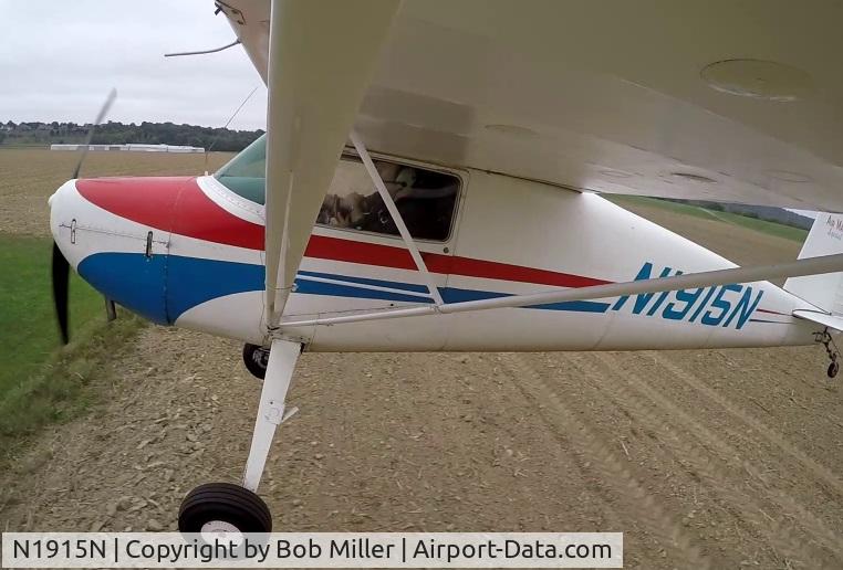 N1915N, 1947 Cessna 120 C/N 12159, Around the Patch at H49