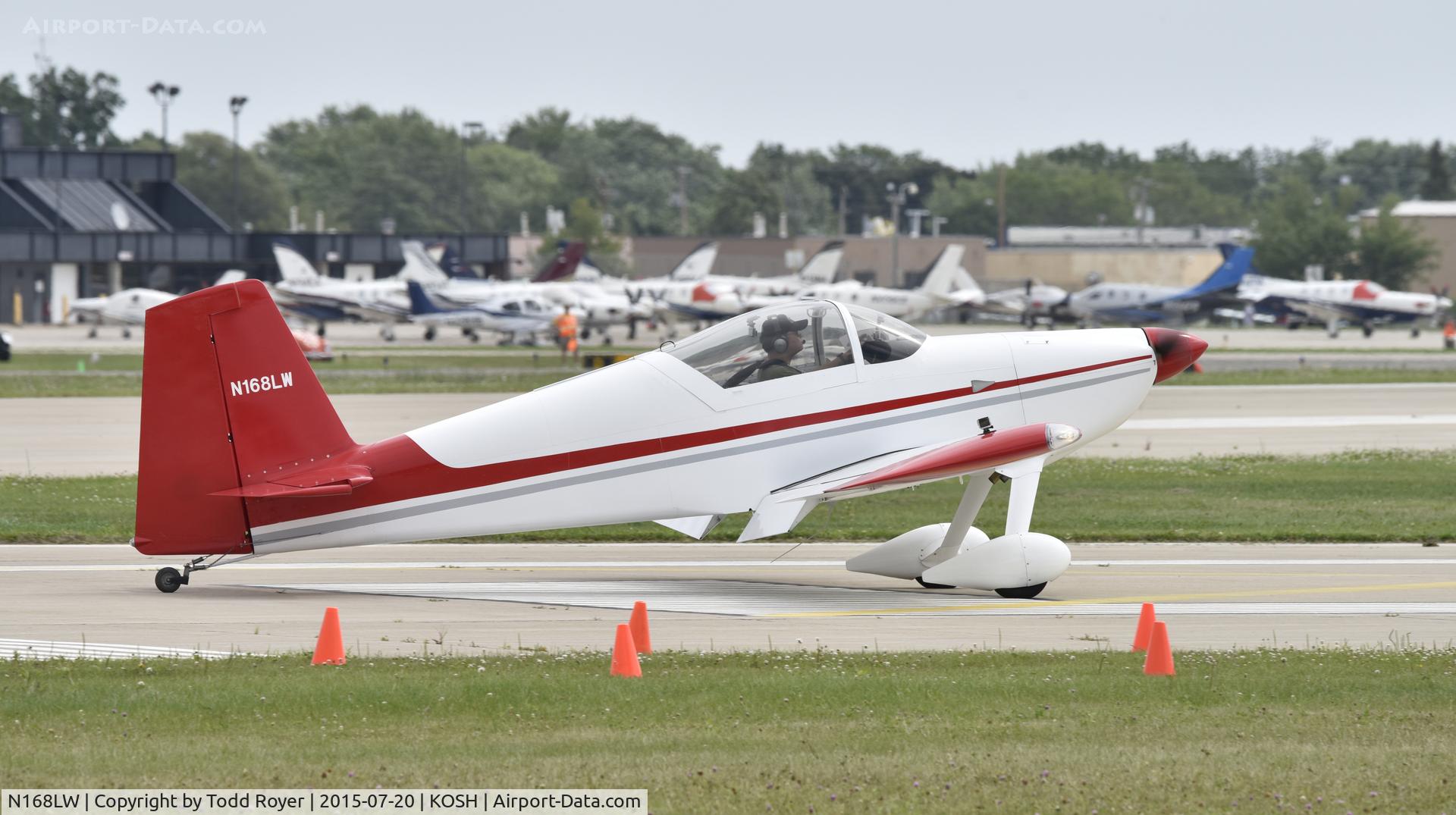 N168LW, 2014 Vans RV-7 C/N 73916, Airventure 2015