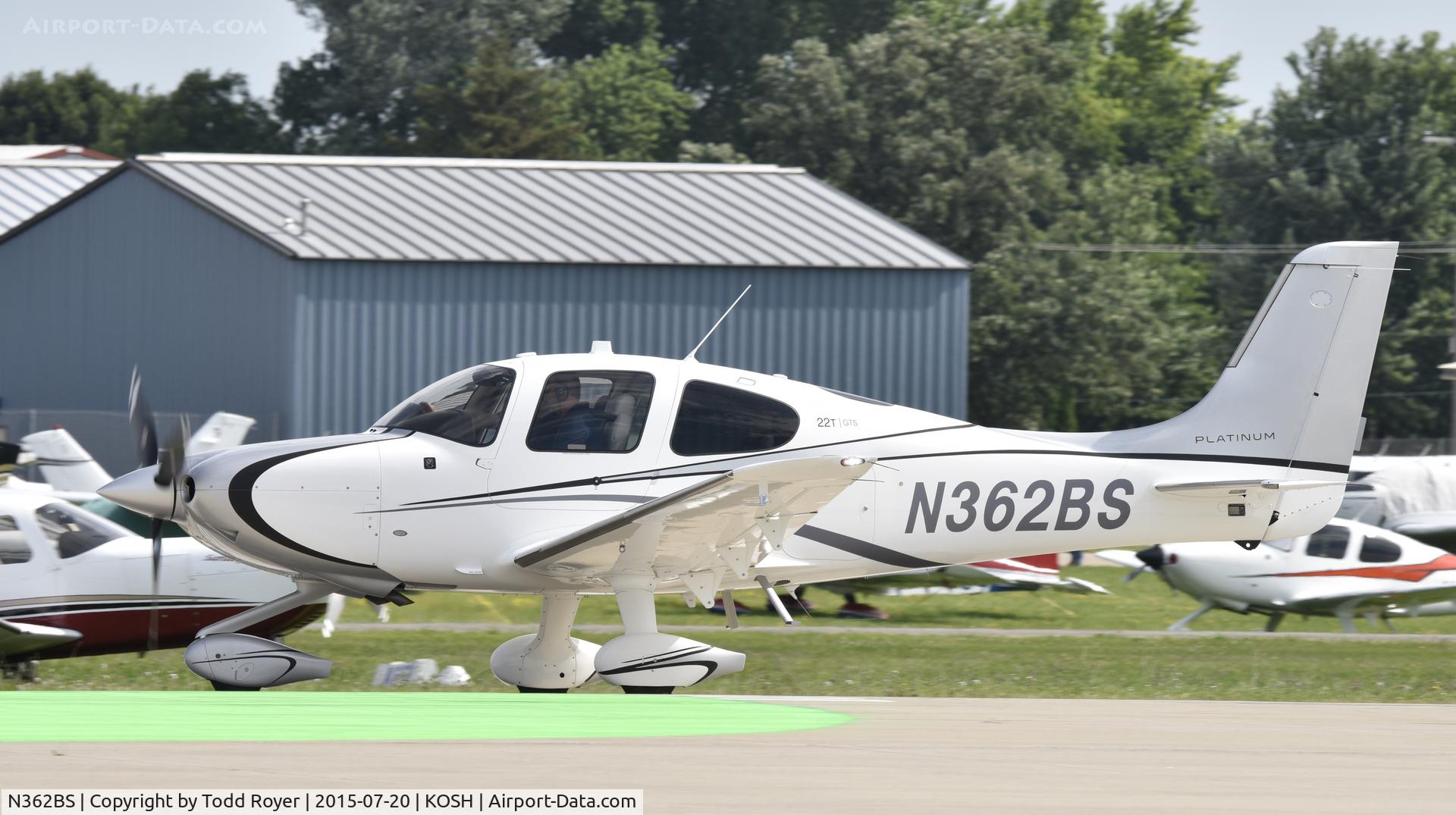 N362BS, 2014 Cirrus SR22T C/N 0931, Airventure 2015